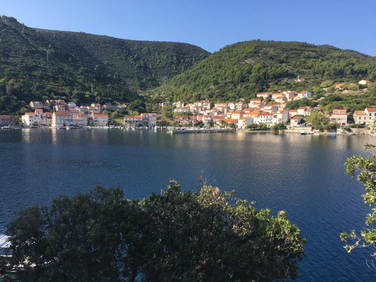 High View-A Seaside Villa With Huge Jacuzzi Račišće エクステリア 写真