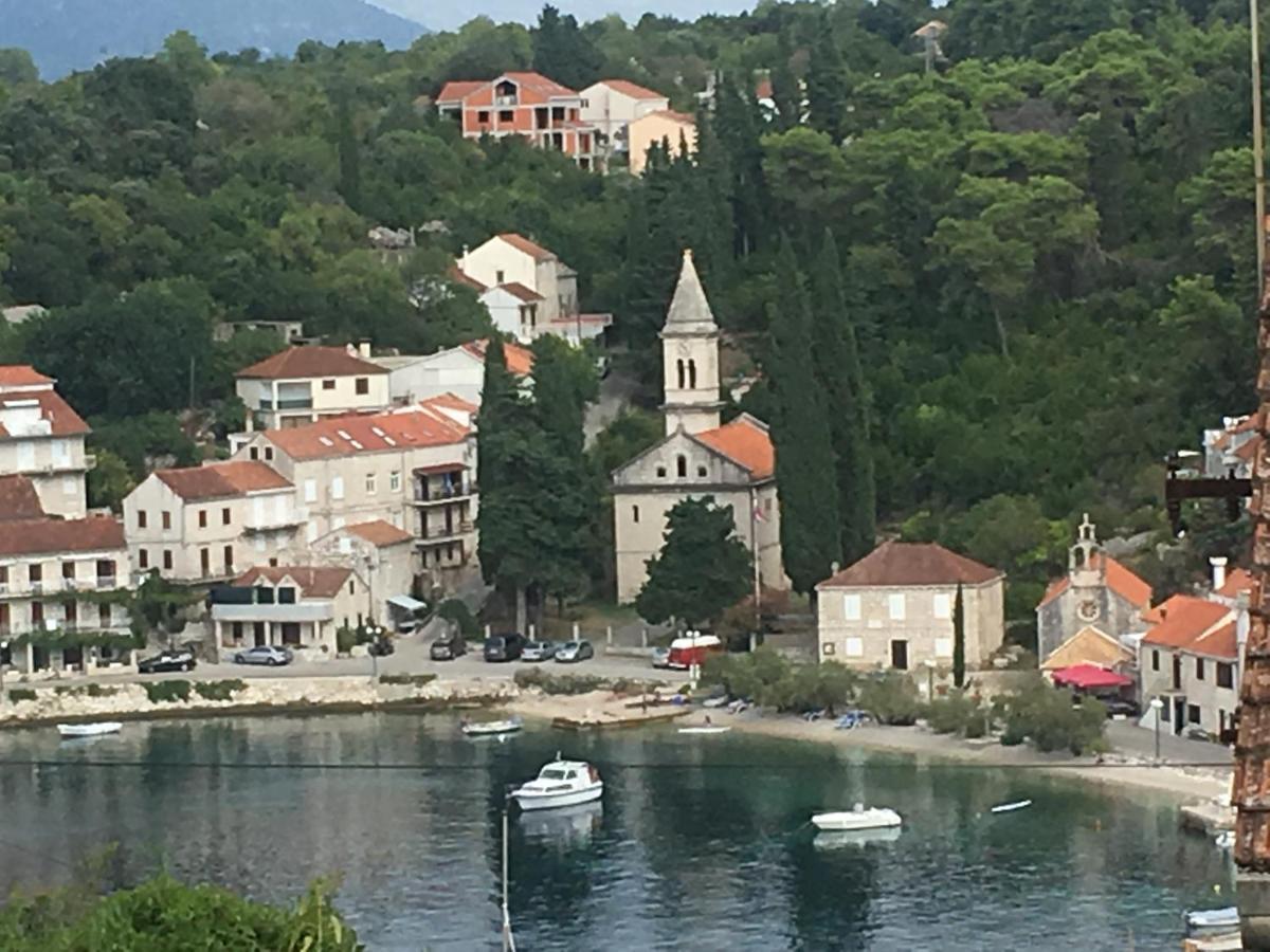 High View-A Seaside Villa With Huge Jacuzzi Račišće エクステリア 写真